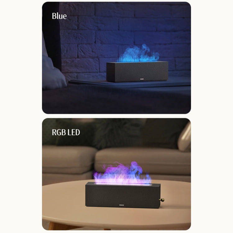 ROCK RAM0036 Large Mist Volume Flame Aromatherapy Humidifier - Air Purifiers & Accessories by ROCK | Online Shopping UK | buy2fix