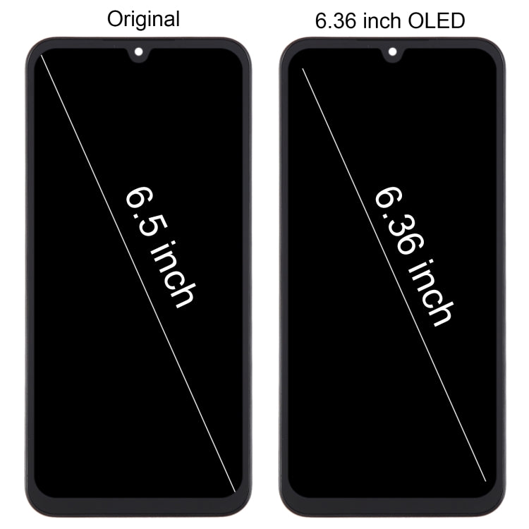 For Samsung Galaxy A15 4G SM-A155F 6.36inch OLED LCD Screen for Digitizer Full Assembly with Frame - LCD Screen by buy2fix | Online Shopping UK | buy2fix