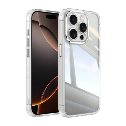 For iPhone 16 Pro Max Acrylic Hybrid TPU Armor Shockproof Phone Case(Transparent) - iPhone 16 Pro Max Cases by buy2fix | Online Shopping UK | buy2fix