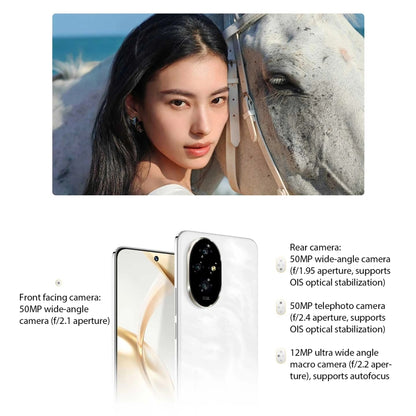 Honor 200, 12GB+256GB, Screen Fingerprint Identification, 6.7 inch MagicOS 8.0 Snapdragon 7 Gen 3 Octa Core, Network: 5G, NFC, OTG(Black) - Honor by Huawei | Online Shopping UK | buy2fix