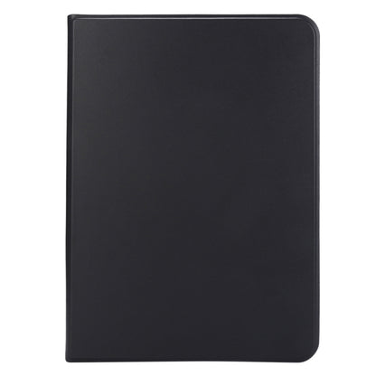 For iPad Pro 11 2024 Stretch Voltage Plain Leather Smart Tablet Case(Black) - iPad Pro 11 2024 Cases by buy2fix | Online Shopping UK | buy2fix