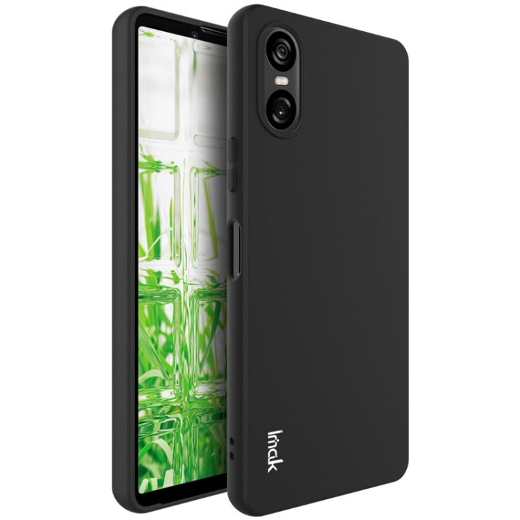 For Sony Xperia 10 VI IMAK UC-3 Series Shockproof Frosted TPU Phone Case(Black) - Sony Cases by imak | Online Shopping UK | buy2fix