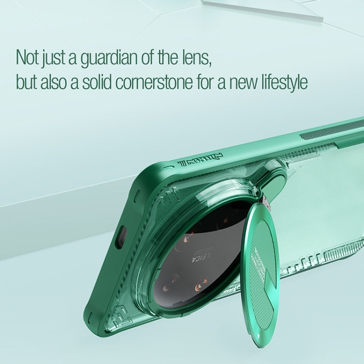 For Xiaomi 14 Ultra NILLKIN Ice Sky Prop Series Phone Case(Green) - 14 Ultra Cases by NILLKIN | Online Shopping UK | buy2fix