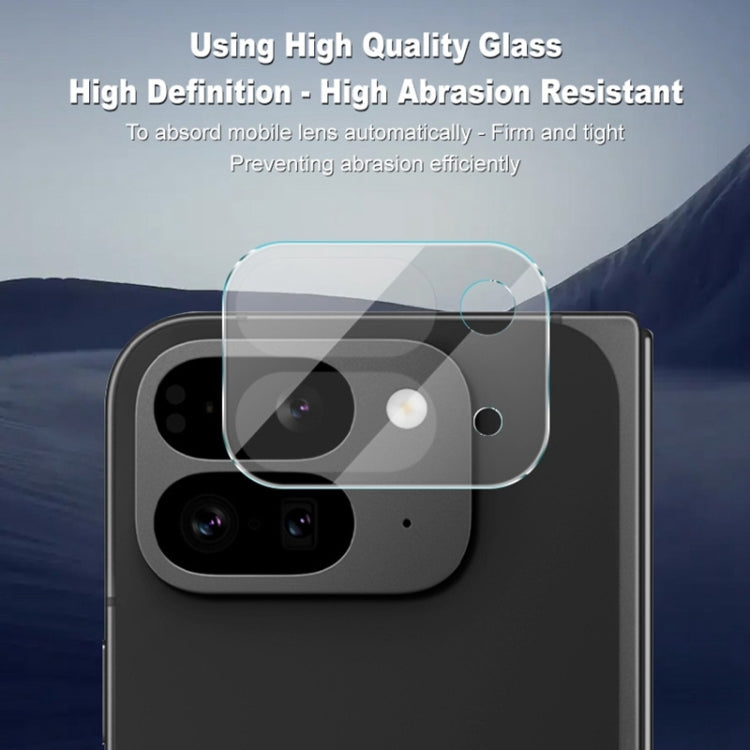 For Google Pixel 9 Pro Fold 2pcs/Set imak HD Glass Rear Camera Lens Film - Other by imak | Online Shopping UK | buy2fix