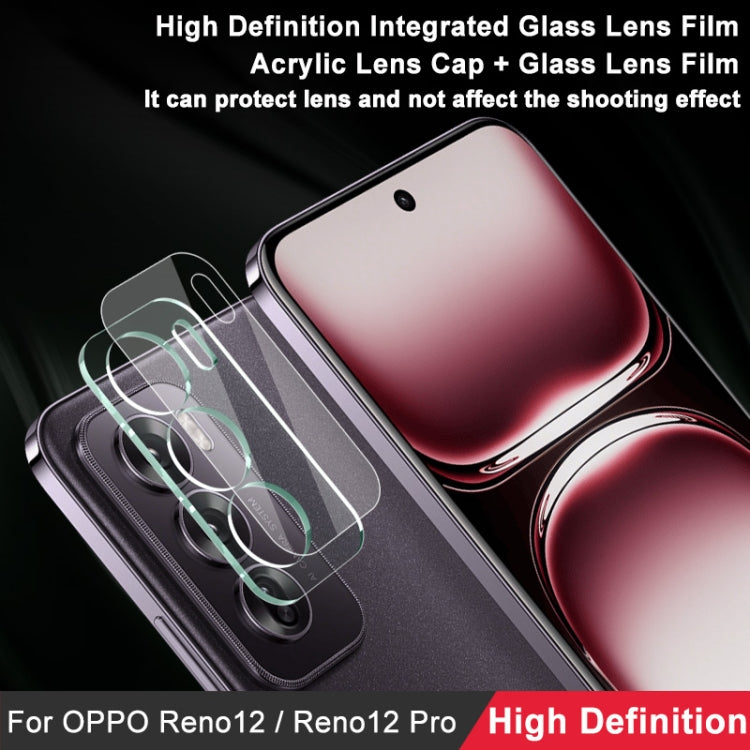 For OPPO Reno12 Pro Global imak High Definition Integrated Glass Lens Film - For OPPO by imak | Online Shopping UK | buy2fix