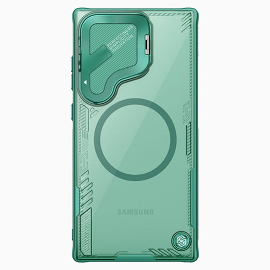 For Samsung Galaxy S24 Ultra 5G NILLKIN Ice Air Prop Series MagSafe Magnetic Phone Case(Green) - Galaxy S24 Ultra 5G Cases by NILLKIN | Online Shopping UK | buy2fix