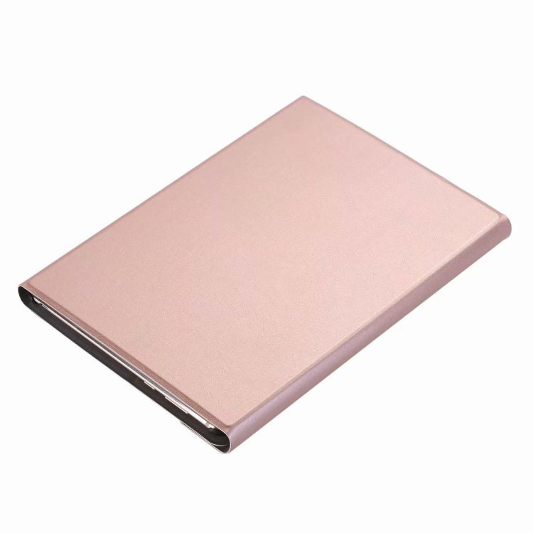 For Huawei MatePad T8 Ultra-thin Detachable Bluetooth Keyboard Leather Tablet Case with Stand & Sleep Function & Backlight(Rose Gold) - Huawei Keyboard by buy2fix | Online Shopping UK | buy2fix