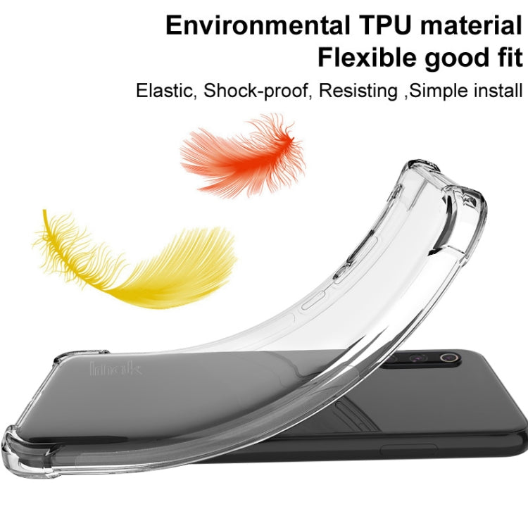 For Xiaomi POCO M6 4G imak Shockproof Airbag TPU Phone Case(Matte Black) - Xiaomi Cases by imak | Online Shopping UK | buy2fix