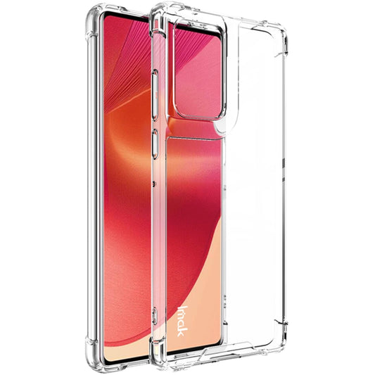 For Motorola Edge 50 Fusion IMAK Space Shield PC + TPU Airbag Shockproof Phone Case(Transparent) - Motorola Cases by imak | Online Shopping UK | buy2fix