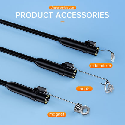 AN112 2 in 1 USB-C / Type-C + 8 Pin Interface 5.5mm HD Industry Endoscope, Length:10m Hard Tube -  by buy2fix | Online Shopping UK | buy2fix