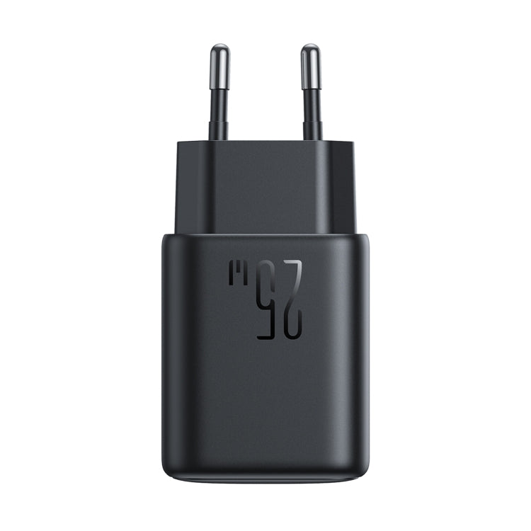 JOYROOM JR-TCF23 25W USB-C / Type-C Port Fast Charger, Plug:EU Plug(Black) - USB Charger by JOYROOM | Online Shopping UK | buy2fix