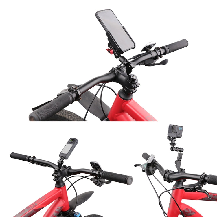 Bicycle Handlebar Holder 40cm Extension Rod - Bicycle Handlebar Mount by buy2fix | Online Shopping UK | buy2fix