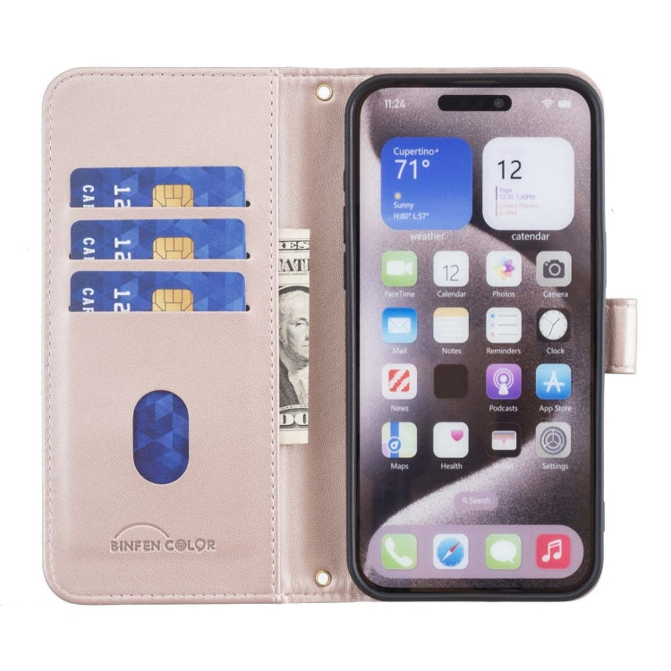 For Redmi K70 / K70 Pro Square Texture Leather Phone Case(Rose Gold) - Xiaomi Cases by buy2fix | Online Shopping UK | buy2fix