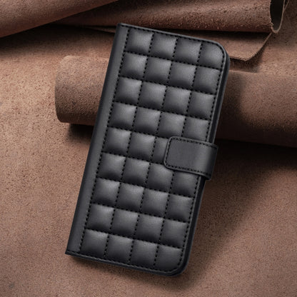 For Redmi K70 / K70 Pro Square Texture Leather Phone Case(Black) - Xiaomi Cases by buy2fix | Online Shopping UK | buy2fix