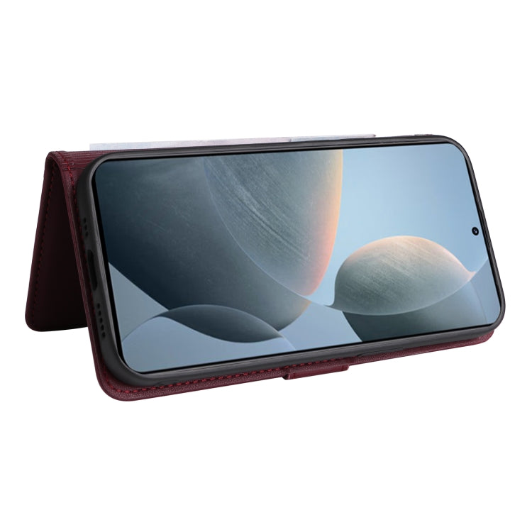 For Redmi K70 / K70 Pro BETOPNICE BN-005 2 in 1 Detachable Imitate Genuine Leather Phone Case(Wine Red) - K70 Pro Cases by BETOPNICE | Online Shopping UK | buy2fix