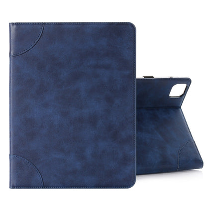 Retro Book Style Leather Tablet Case For iPad Pro 13 2024(Navy Blue) - iPad Pro 13 2024 Cases by buy2fix | Online Shopping UK | buy2fix