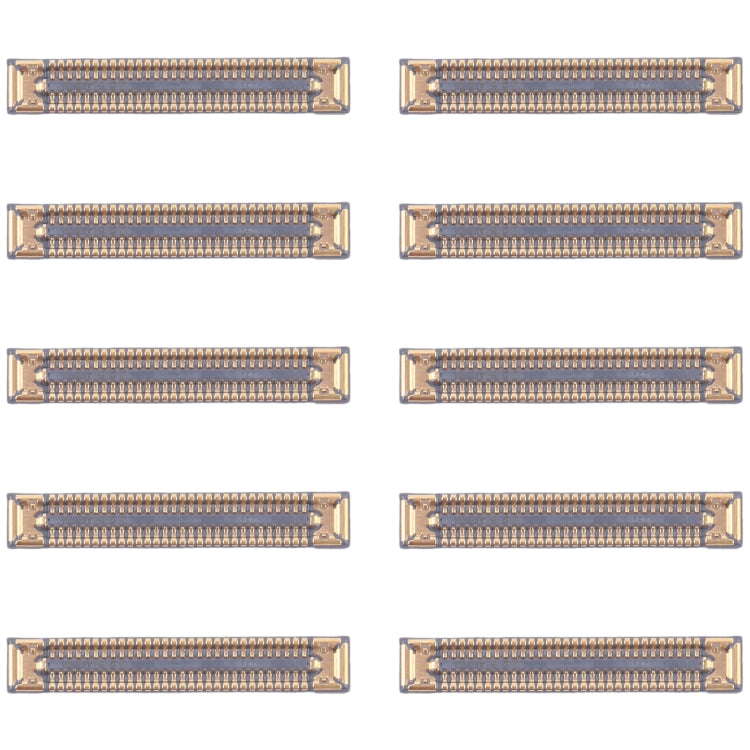 For Samsung Galaxy S24 SM-S921B 10pcs Motherboard LCD Display FPC Connector - Galaxy S Series Parts by buy2fix | Online Shopping UK | buy2fix