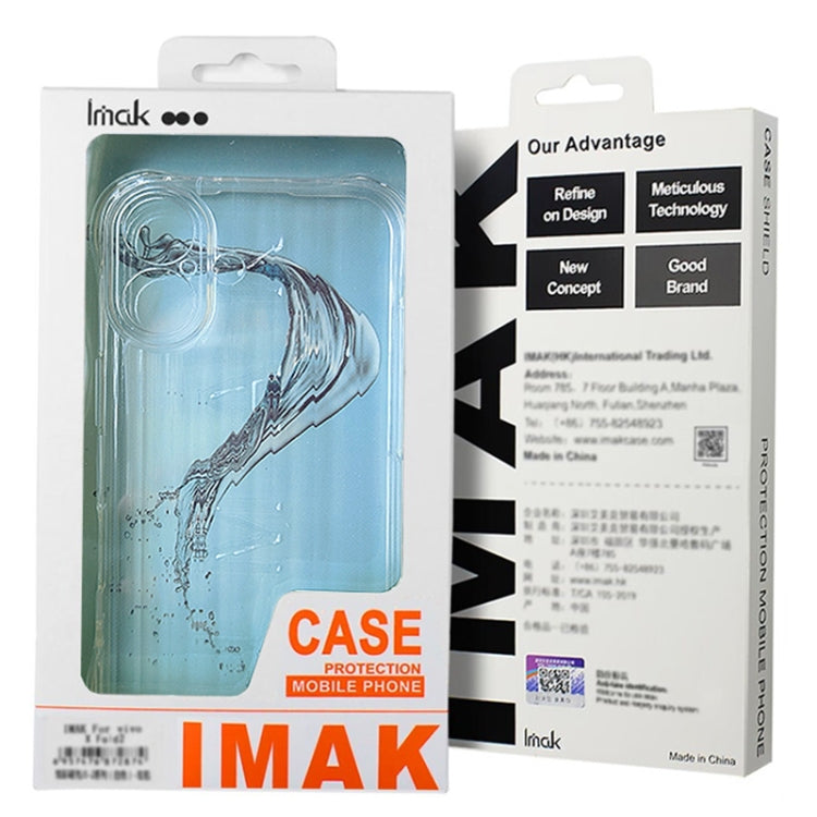 For Samsung Galaxy S24 FE 5G IMAK Space Shield PC + TPU Airbag Shockproof Phone Case(Transparent) - Galaxy Phone Cases by imak | Online Shopping UK | buy2fix