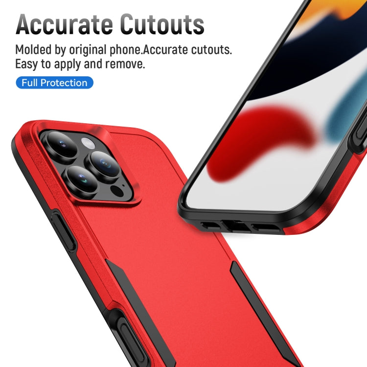 For iPhone 16 Pro Pioneer Armor Heavy Duty PC + TPU Phone Case(Red+Black) - iPhone 16 Pro Cases by buy2fix | Online Shopping UK | buy2fix