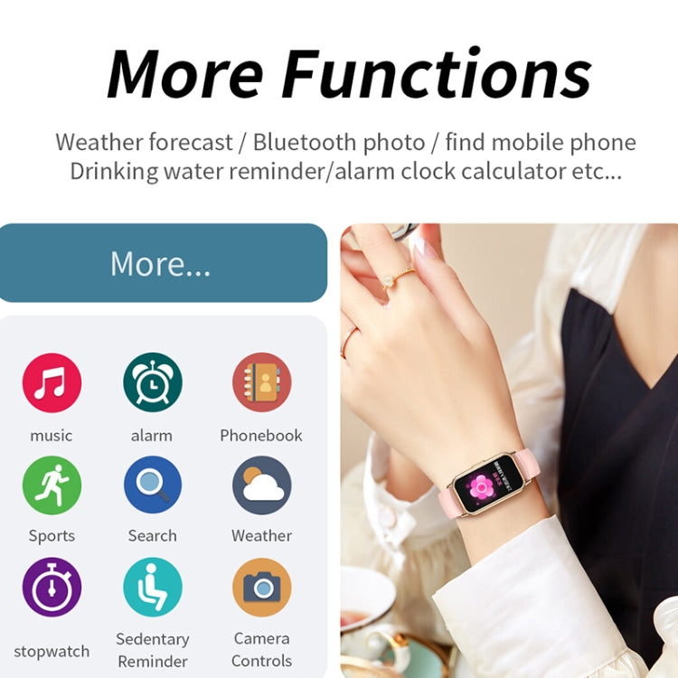 CY22 1.47 inch Steel Strap IP67 Waterproof Smart Watch, Support Heart Rate / Blood Pressure(Gold) - Smart Watches by buy2fix | Online Shopping UK | buy2fix