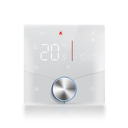 BHT-009GCLW-MT Boiler Heating WiFi Smart Home LED Thermostat with Matter(White) - Thermostat & Thermometer by buy2fix | Online Shopping UK | buy2fix