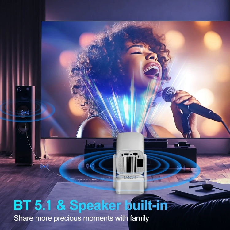 Y7S 720P Android 11 OS Portable Home WiFi Projector with Speaker, CPU:Allwinner H713(US Plug) - Mini Projector by buy2fix | Online Shopping UK | buy2fix