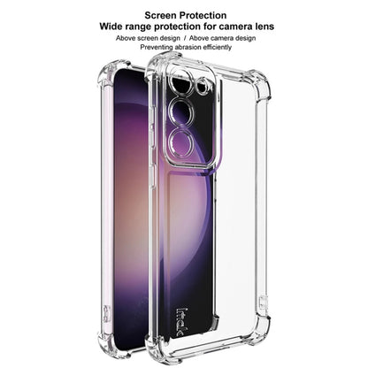 For Samsung Galaxy S23+ 5G IMAK UX-4 Series Four-corner Shockproof Phone Case(Transparent) - Galaxy S23+ 5G Cases by imak | Online Shopping UK | buy2fix