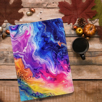 For Samsung Galaxy Tab A7 Lite Painted Pattern Leather Tablet Case(Marble) - Tab A7 Lite T220 / T225 by buy2fix | Online Shopping UK | buy2fix