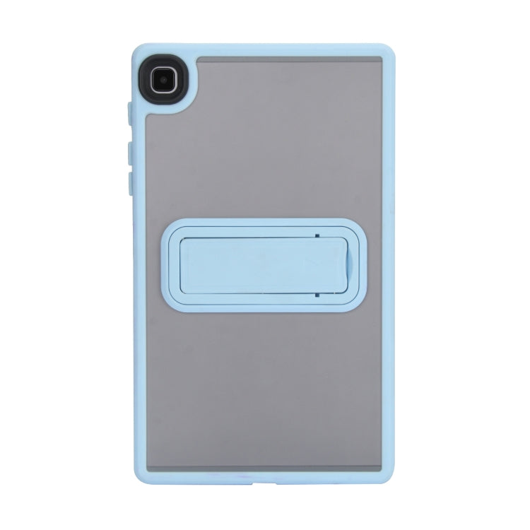 For Samsung Galaxy Tab S6 Lite P610 / P615 Skin Feel Holder PC Hybrid TPU Tablet Case(Light Blue) - Tab S6 Lite P610 / P615 by buy2fix | Online Shopping UK | buy2fix