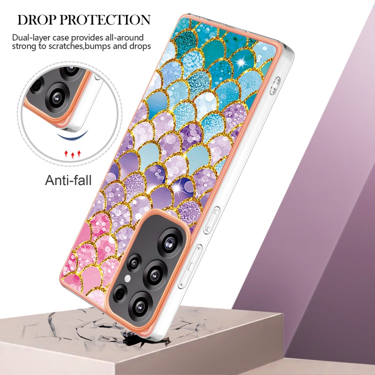 For Samsung Galaxy S25 Ultra 5G Electroplating IMD TPU Phone Case(Colorful Scales) - Galaxy S25 Ultra 5G Cases by buy2fix | Online Shopping UK | buy2fix