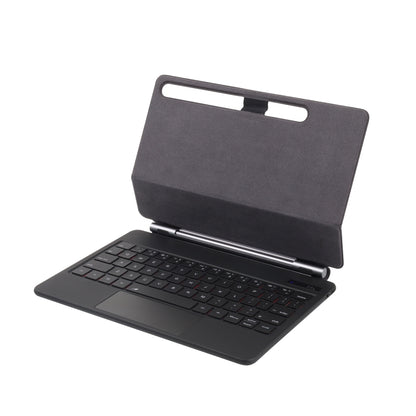 For Samsung Galaxy Tab S10+ / S9 FE+ P810 Magnetic Bluetooth Keyboard Leather Tablet Case(Black) - Samsung Keyboard by buy2fix | Online Shopping UK | buy2fix