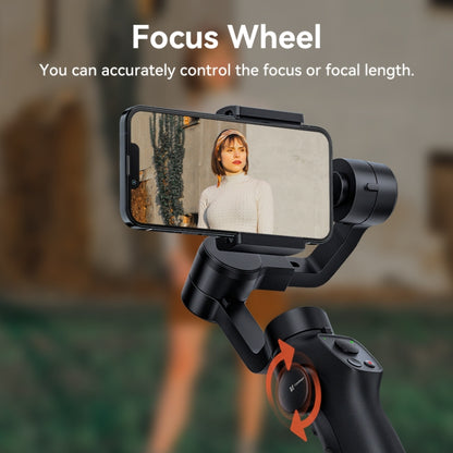 FUNSNAP Capture 2s Smart 3-Axis Handheld Gimbal Phone Live Stabilizer, Combo Version(Black) - Handheld Gimbals by FUNSNAP | Online Shopping UK | buy2fix