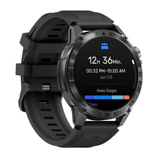 Zeblaze Stratos 2 Plus 1.43 inch Screen 3 ATM Health and Fitness GPS Smart Watch(Graphite Black) - Smart Watches by Zeblaze | Online Shopping UK | buy2fix