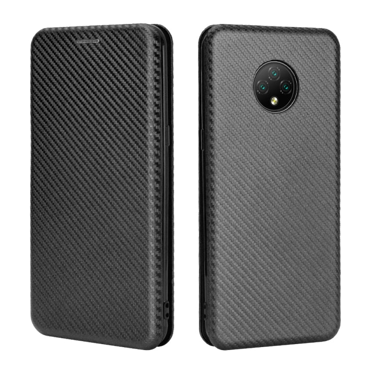 For Doogee X95 Carbon Fiber Texture Horizontal Flip TPU + PC + PU Leather Case with Card Slot & Lanyard(Black) - More Brand by buy2fix | Online Shopping UK | buy2fix