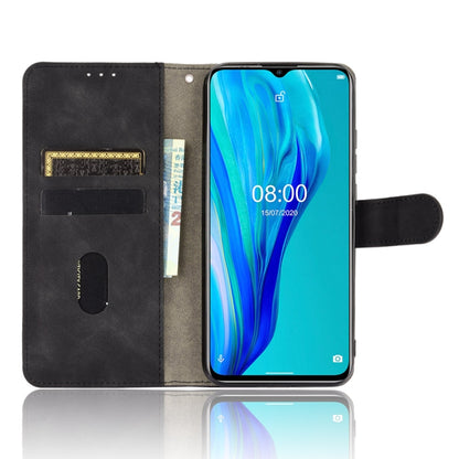 For Ulefone Note 9P Solid Color Skin Feel Magnetic Buckle Horizontal Flip Calf Texture PU Leather Case with Holder & Card Slots & Wallet(Black) - Ulefone Cases by buy2fix | Online Shopping UK | buy2fix