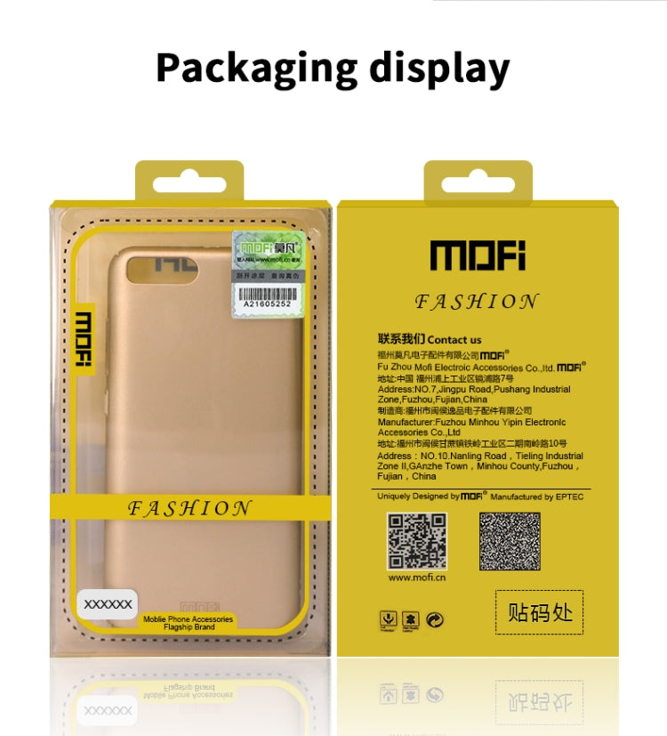 MOFI Frosted PC Ultra-thin Hard Case for Huawei Honor 20 (Black) - Honor Cases by MOFI | Online Shopping UK | buy2fix