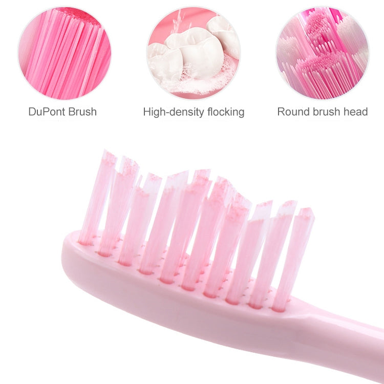 VGR V-806 IPX7 USB Magnetic Suspension Sonic Shock Toothbrush with Nemory Function (Pink) - Toothbrushes by VGR | Online Shopping UK | buy2fix