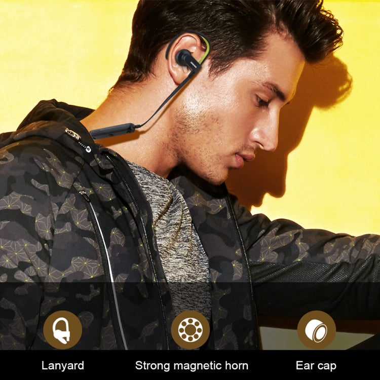 ipipoo iL98BL Ear-hung Bluetooth Headset(Blue) - Neck-mounted Earphone by ipipoo | Online Shopping UK | buy2fix