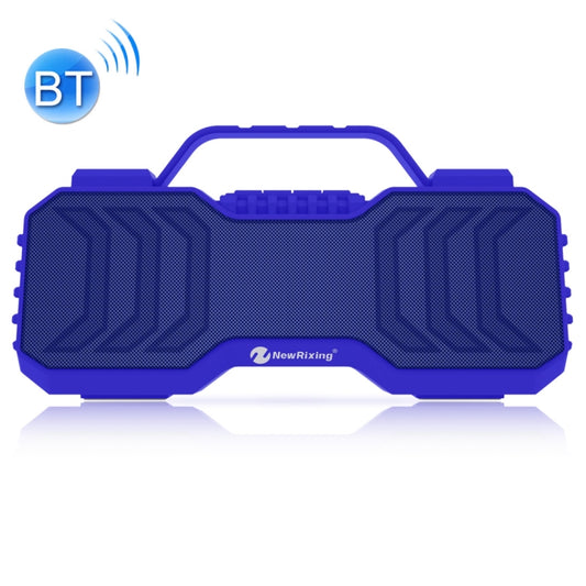 NewRixing NR-2029 Portable Wireless Bluetooth Stereo Speaker Support TWS Function Speaker(Blue) - Desktop Speaker by NewRixing | Online Shopping UK | buy2fix