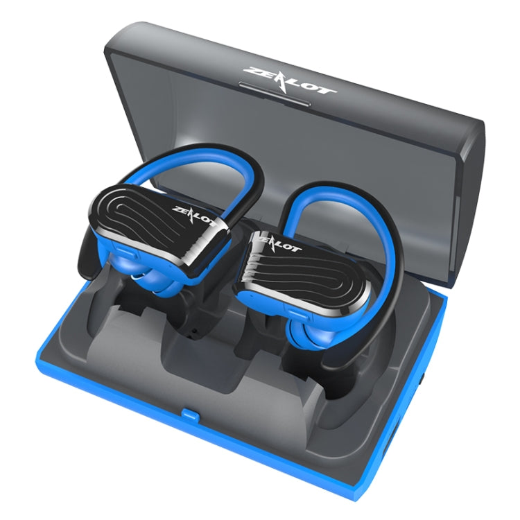 ZEALOT H10 TWS Ture Wireless Stereo Double Earphones Dust-proof Sweat-proof Bluetooth Earphone with Charging Box - Bluetooth Earphone by ZEALOT | Online Shopping UK | buy2fix