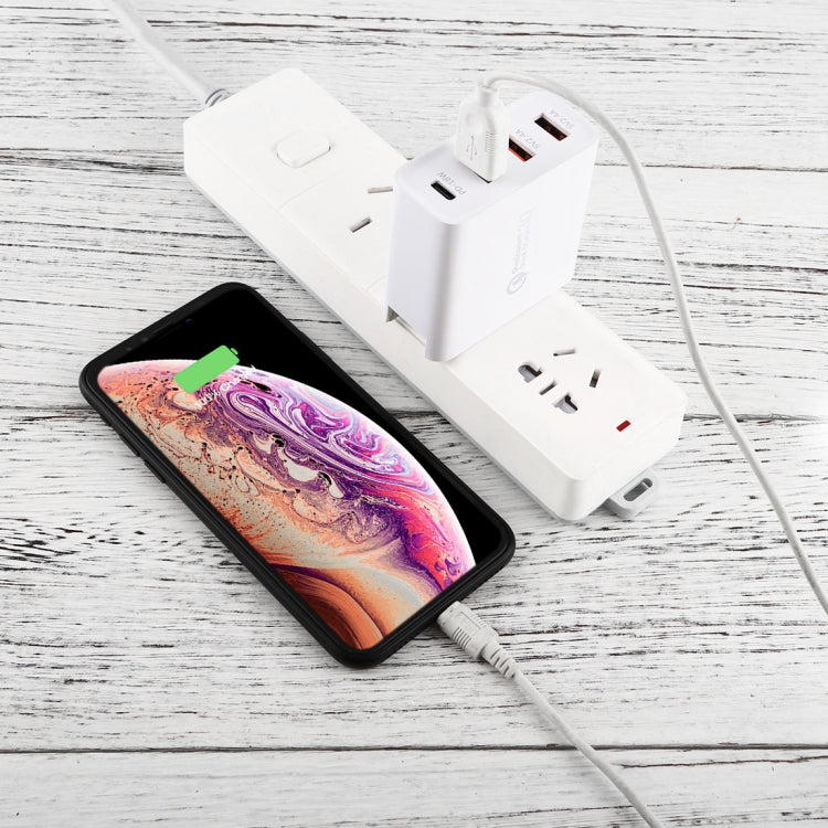 A3 PD 18W USB-C / Type-C + QC3.0 USB + Dual USB Interface Travel Charger Set, US Plug / EU Plug / UK Plug - USB Charger by buy2fix | Online Shopping UK | buy2fix