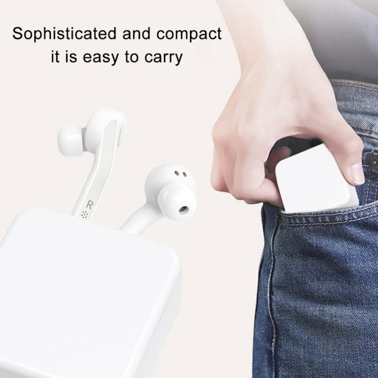 T-88 TWS Bluetooth V5.0 Wireless Stereo Earphones with Magnetic Charging Box(White) - TWS Earphone by buy2fix | Online Shopping UK | buy2fix