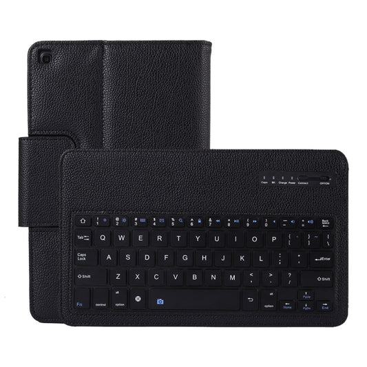 SA510 Detachable Bluetooth Keyboard + Litchi Texture PU Leather Tablet Case with Holder for Galaxy Tab A 10.1 (2019) T510/T515 (Black) - Samsung Keyboard by buy2fix | Online Shopping UK | buy2fix