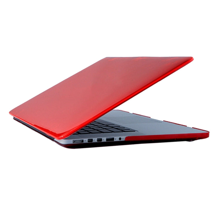 For 2016 New Macbook Pro 13.3 inch A1706 & A1708 Laptop Crystal PC Protective Case(Red) - MacBook Pro Cases by buy2fix | Online Shopping UK | buy2fix