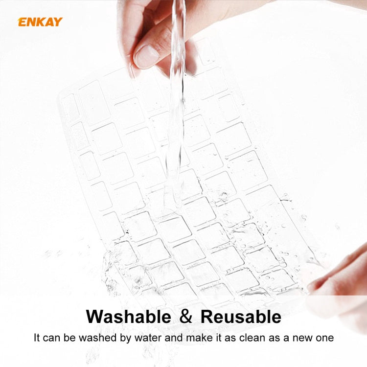 For MacBook Air 13.3 inch A1932 2018 ENKAY Hat-prince US Version of The Notebook Ultra-thin TPU Keyboard Protective Cover - Keyboard Protector by ENKAY | Online Shopping UK | buy2fix