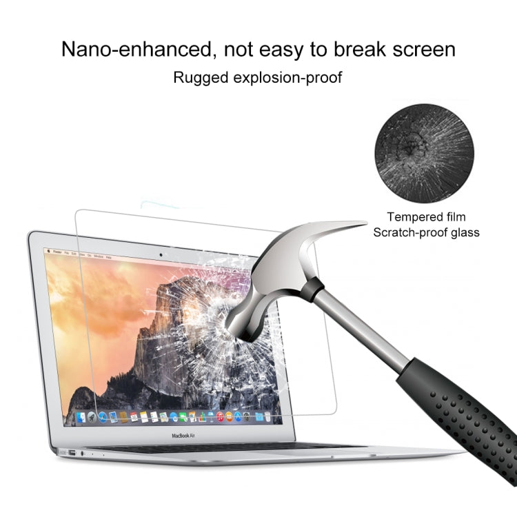 9H Surface Hardness HD Explosion-proof Tempered Glass Film for Macbook Pro 13.3 inch with Touch Bar (A1706) - Screen Protectors by buy2fix | Online Shopping UK | buy2fix