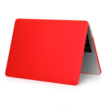 ENKAY Hat-Prince 2 in 1 Frosted Hard Shell Plastic Protective Case + Europe Version Ultra-thin TPU Keyboard Protector Cover for 2016 MacBook Pro 13.3 Inch with Touch Bar (A1706) (Red) - MacBook Pro Cases by ENKAY | Online Shopping UK | buy2fix