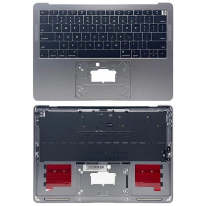 For Macbook Air 13 2020 M1 A2337 EMC3598 C-side Cover + US Edition Key Board (Grey) - Bottom Cover by buy2fix | Online Shopping UK | buy2fix