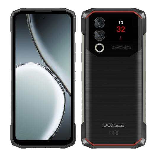 DOOGEE Blade 10 Max, 8GB+256GB, 6.56 inch + 1.54 inch Android 14 Spreadtrum T606 Octa Core, Network: 4G, OTG, NFC (Black) - DOOGEE by DOOGEE | Online Shopping UK | buy2fix