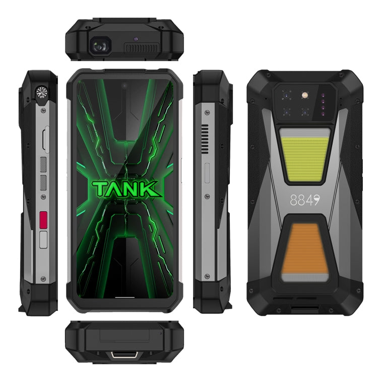 Unihertz 8849 Tank 3S Night Vision Projector Rugged Phone, 16GB+512GB, 6.79 inch Android 14 Dimensity 8200 Octa Core, Network: 5G (Black) - Other by Unihertz | Online Shopping UK | buy2fix